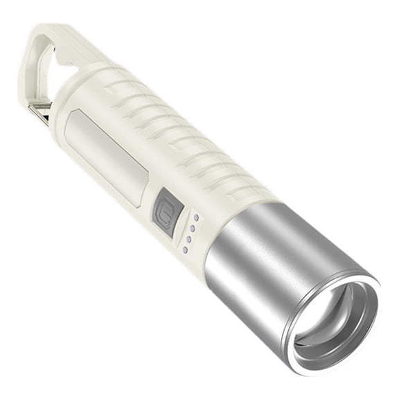 LED Flashlights Adjustable Brightness Levels Waterproofs Resizable Design for Hiking Outdoor Exploration Emergencies