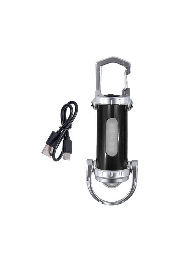 LED Flashlights Keychain Light USB Rechargeable Pocket Torches Outdoor Camping Working Light for Searching Hiking