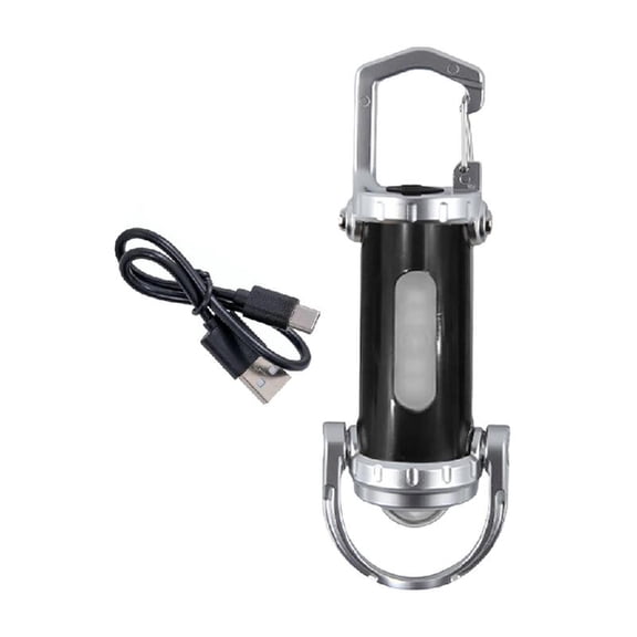 LED Flashlights Keychain Light USB Rechargeable Pocket Torches Outdoor Camping Working Light for Searching Hiking