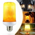 thumbnail image 1 of LED Flicker Flame Light Bulb Upside Down Effect 4 Modes Flame Bulbs For Party, 1 of 5