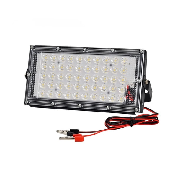 LED Flood Light 100W DC12V Waterproof IP65 Reflector Led Spotlight Projector FloodLights Streetlight Outdoor Lighting Cold White