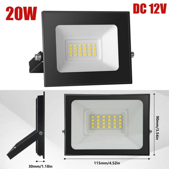 LED Flood Light 500W 300W 200W 100W 50W 30W 10W Outdoor Garden Lamp Spotlight