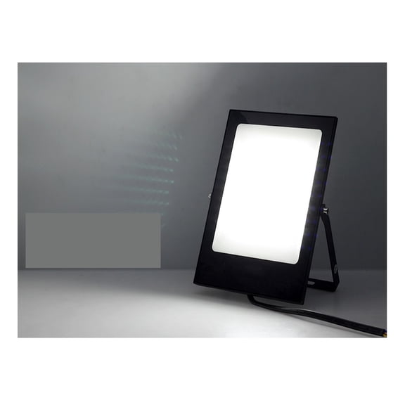 LED Flood Light 50W 100W 150W 200W Black Shell IP66 Waterproof LED Spotlight Garden Street Gate Wall Floodlights