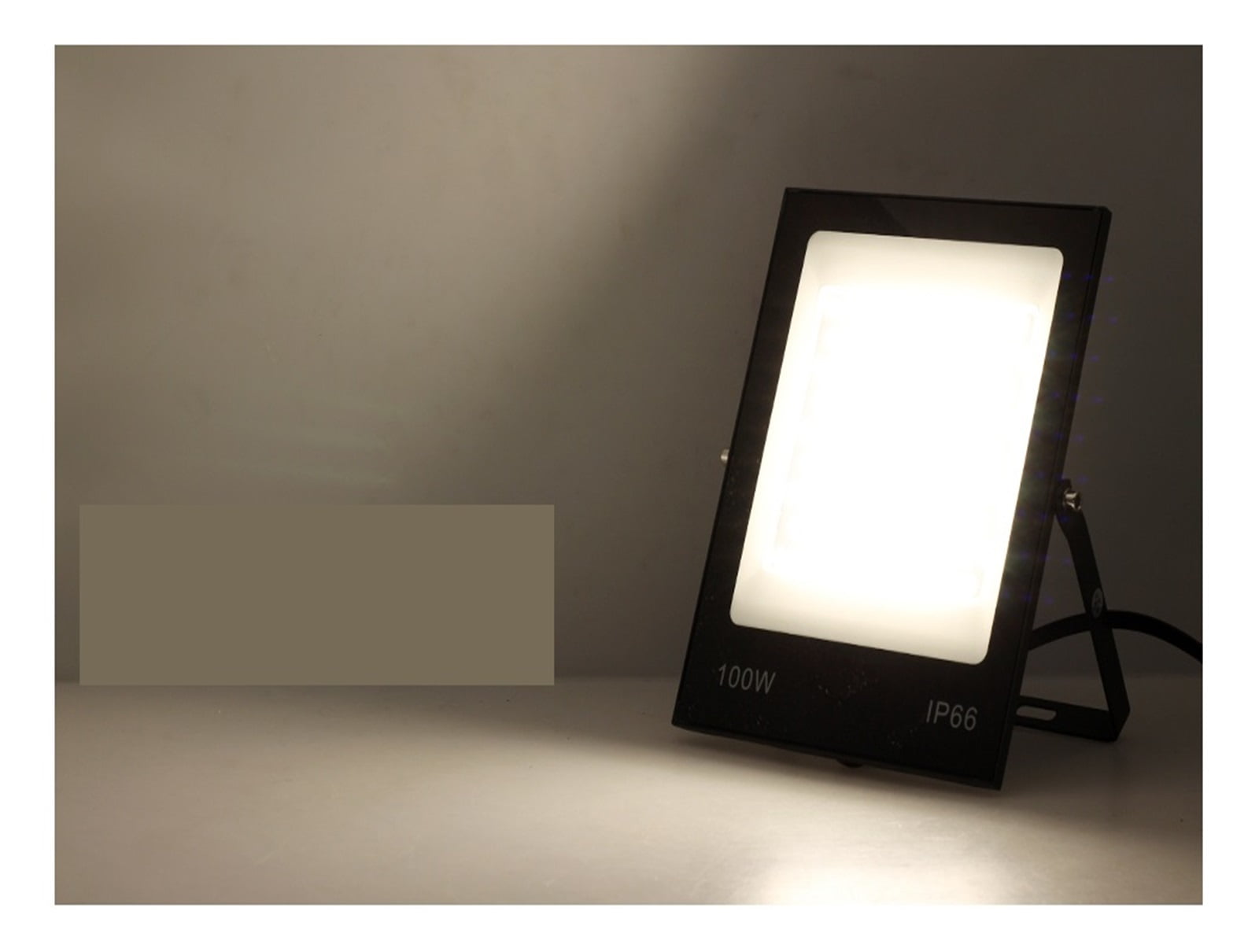 LED Flood Light 50W 100W 150W 200W Black Shell IP66 Waterproof LED Spotlight Garden Street Gate Wall Floodlights