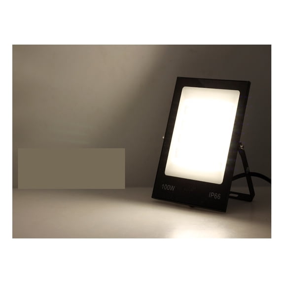 LED Flood Light 50W 100W 150W 200W Black Shell IP66 Waterproof LED Spotlight Garden Street Gate Wall Floodlights