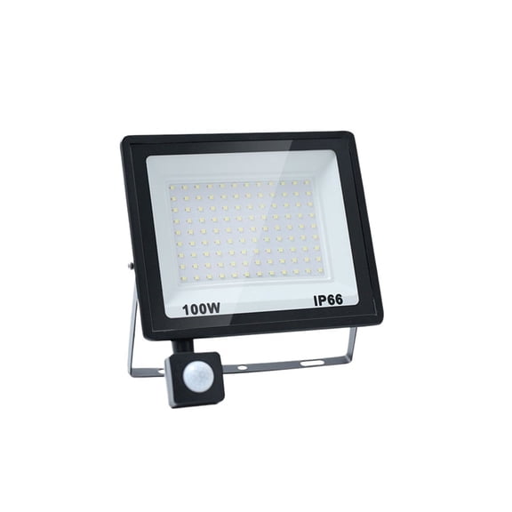 LED Flood Light PIR Motion Sensor 10W 20W 30W 50W 100W AC220 IP66 Waterproof Spotlight Street Floodlight Outdoor