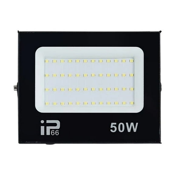LED Flood Light Spotlight 100W 200W IP66 Waterproof LED Black Shell Garden Street Gate Wall Floodlights - Wide Angle Beam