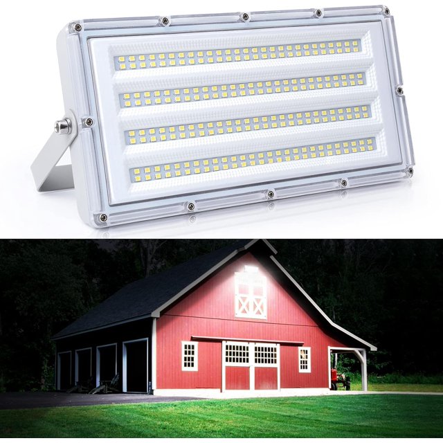 LED Flood Lights Outdoor, 100W 10000 LM Outdoor Security Lights with