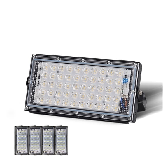 LED Floodlight 50W IP66 Waterproof LED Spotlight LED Street Lamp Landscape Lighting Outdoor Wall Lamp For Square Billboard ,Upgrade Material and Design