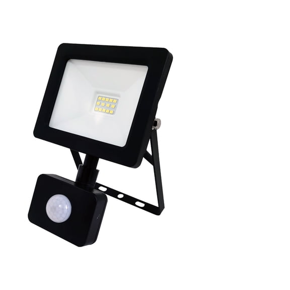 LED Floodlight Induction Style 10W Motion Sensor IP65 Cold White Light 6000K Human Body Induction Water Proof Lamp
