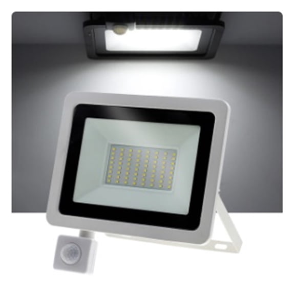 LED Floodlight PIR Motion Sensor White/Warm White IP66 Exterior Projector Spotlight SMD2835 Outdoor Lighting Floor Lamp