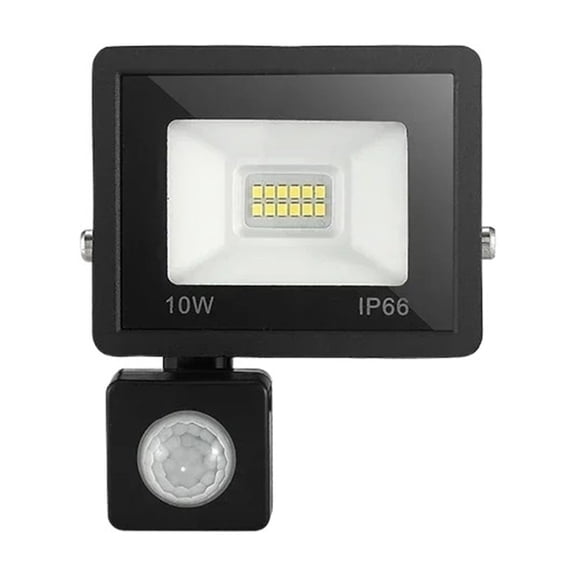 LED Floodlights 100W 50W 30W 20W 10W PIR Mot Sensor IP66 Waterproof LED Hanging Exterior Outdoor Wall Lamp Spotlight - Wide Angle Beam