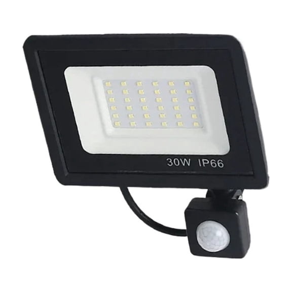 LED Floodlights 100W 50W 30W 20W 10W PIR Motion Sensor IP66 Waterproof LED 220 Hanging Exterior Outdoor Wall Lamp Spotlight
