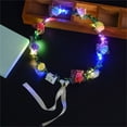 thumbnail image 1 of LED Flower Crowns Headbands,8.7inch Glow Blinking Garland Headband,Creating Romantic Note,Three Flickers Patterns,Suitable for Parties,Birthday,Valentine's Day Wear, 1 of 6