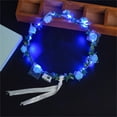 thumbnail image 1 of LED Flower Crowns Headbands,8.7inch Glow Blinking Garland Headband,Creating Romantic Note,Three Flickers Patterns,Suitable for Parties,Birthday,Valentine's Day Wear, 1 of 6