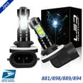 thumbnail image 1 of LED Fog Light Bulb White for 2003-2006 Chevrolet SSR 2004 2005, 1 of 9