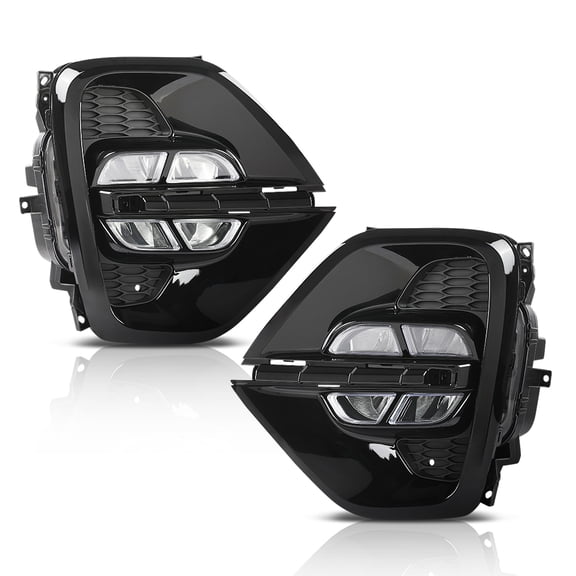 LED Fog Light Daytime Running Lamps DRL Pair Fit For 2020 2021 Kia Sportage