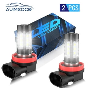 LED Fog Light/Daytime Running Light DRL, For GMC Acadia 2013 2014 2015 2016-2019, H11 H8 H9 Bulbs 2Pcs 6000K Xenon White 4000lm Super Bright