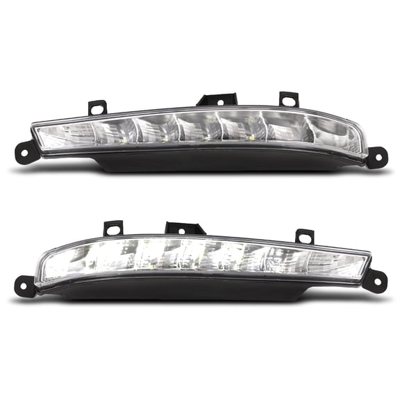 LED Fog Lights Daytime Running Lamps Fit For 07-13 Mercedes Benz W221 S63 AMG
