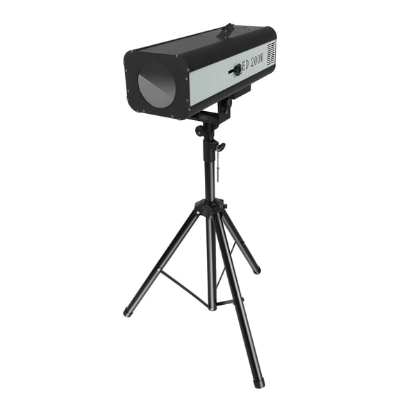 LED Follow Spot Focused Light Stand Spot Light Stage Effect Lighting Lamp 200W