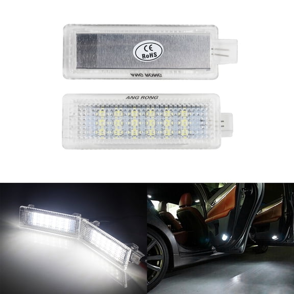 LED Footwell Door Step Interior Light Compatible with BMW E87 F30 E91 E61 E89 Z4 Mini Cooper