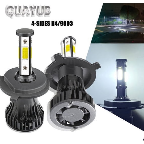 LED For T100 1993-1998 Headlight Kit H4/9003 6000K White Car Bulbs Hi/Low Beam