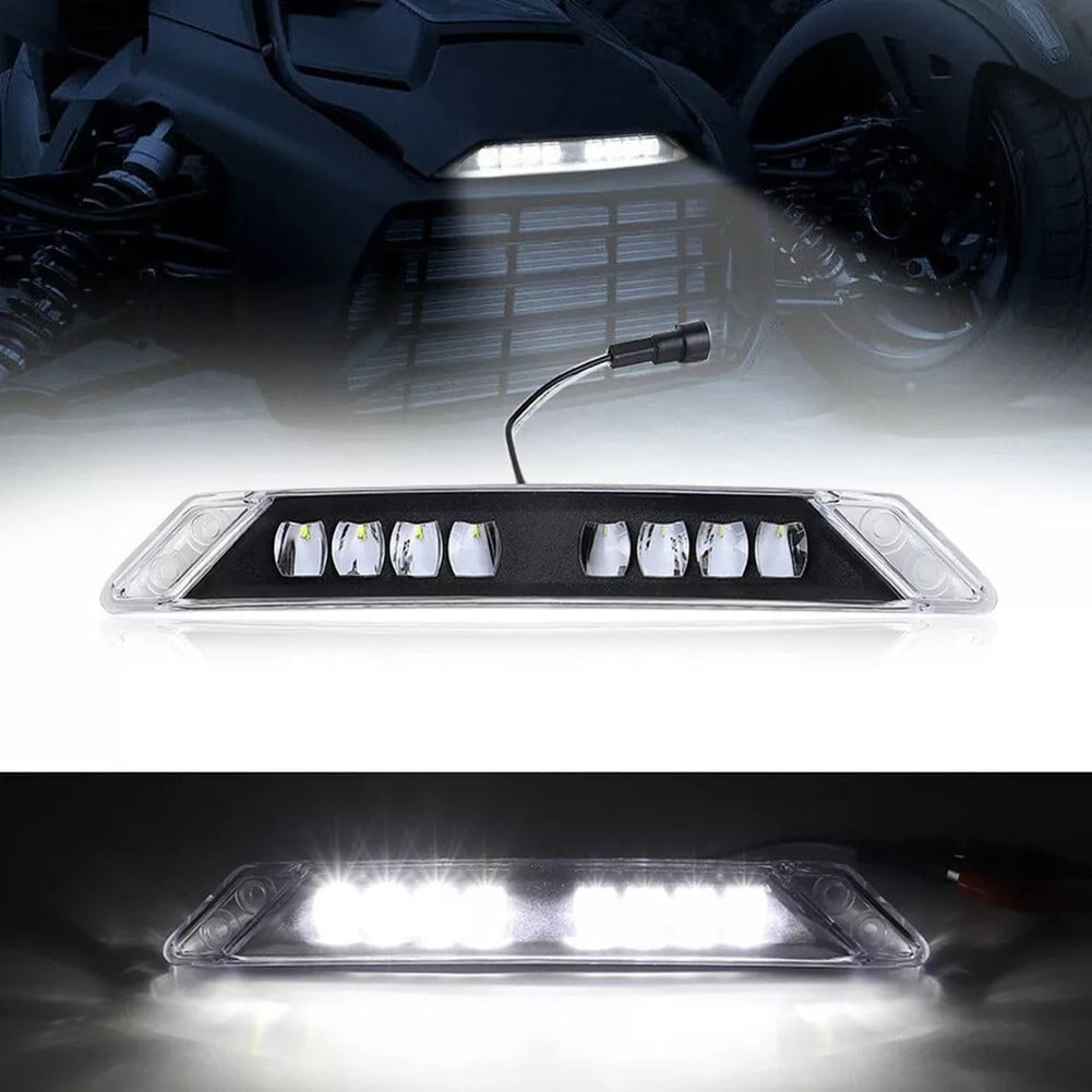 LED Front Bumper Auxiliary Light Lamp 219400991 Daytime Running Lights For Can Am Ryker 600 900 Rally 2019 2020 2021 2022 2023