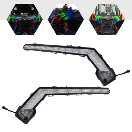 LED Front Signature RGB Turn Signal Light for Can Am Maverick X3 /Max 2017-2023