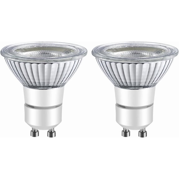 LED GU10 Range Hood Light Bulbs, LED Stove Appliance Light Bulb, Kitchen Light Replacement Halogen Light Bulb, 50W Equivalent, Warm White 120V/AC, 6W 550 Lm, Dimmable,Waterproof IP65 Pack of 2