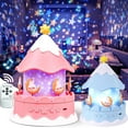 thumbnail image 1 of LED Galaxy Projector Starry Night Light, 21 Films Musical Lamp with Bluetooth Remote, Home Decor, Kids Birthday Gifts, 1 of 13