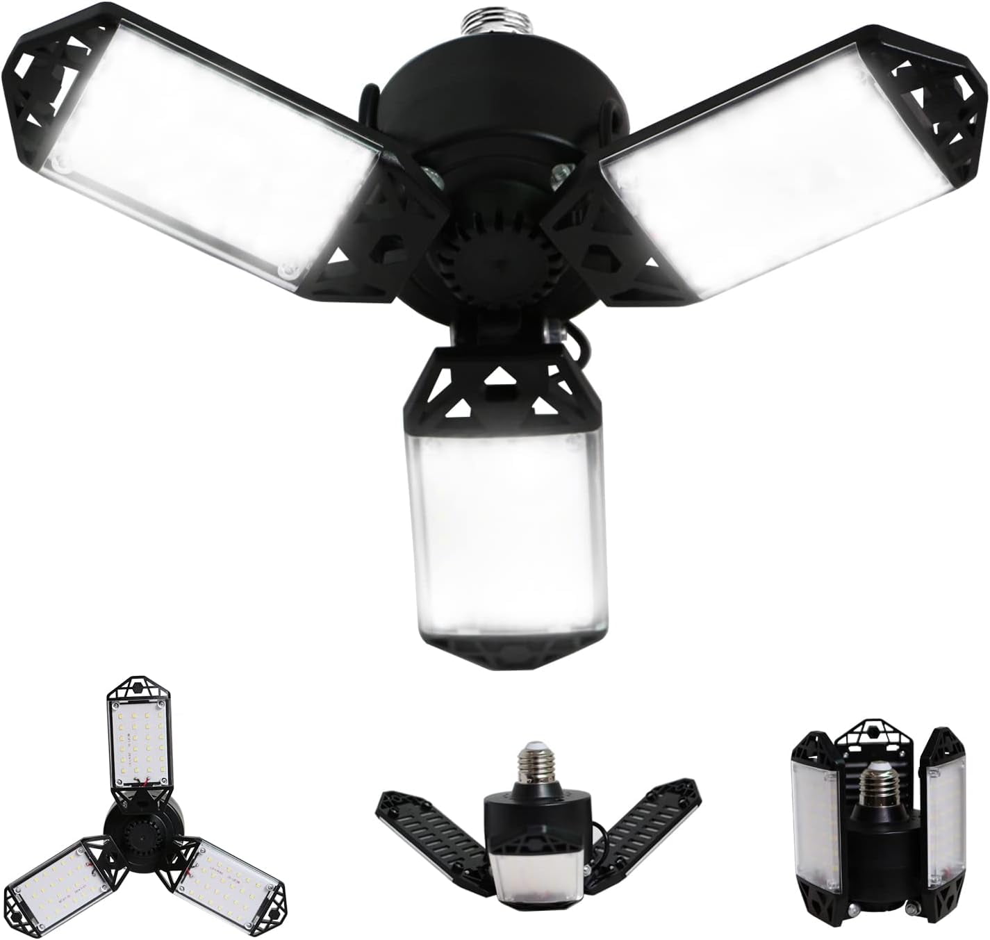 Bell and Howell Hex Bulb 6 Panel 3000 Lumen Ultra Bright LED