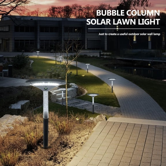 LED Garden Solar Pathway Lights, Outdoor Motion Sensor Landscape Lights for Garden Lighting, IP65 Waterproof Solar Spotlight for Yard