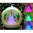 thumbnail image 1 of LED Glass Angel Ornament with Candle, 1 of 9
