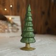 thumbnail image 1 of LED Glass Christmas Tree 2026 Battery Operated Lighted Decorations for Mantel, Holiday Table Centerpiece, Xmas Home Decor and Gift, 1 of 6