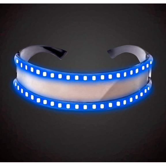 LED Glasses,Flashing Light Up Party Glasses-Neon Eyewear for Concerts, Raves & Festivals
