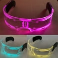thumbnail image 1 of LED Glasses, Light Up Glasses With 5 Color Changing Flashing Modes, Battery Powered Novelty Party Glasses For Halloween, Rave, Cosplay, Christmas, Concerts, 1 of 6