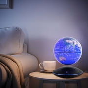 LED Globe Magnetic Levitation Floating Globe Light World Map Rotating Night Lamp