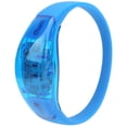thumbnail image 1 of LED Glow Bracelets Light Up Wristbands Flashing Arm Wrist Bands, Night Running LED Bracelet Sound Control Light up Silicone Flashing Wristband for Party Children Party Sports (blue), 1 of 9