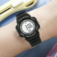 thumbnail image 1 of LED Glow, Water Resistant Digital Watch for Students, Multifunctional with Alarm, Stopwatch, Unisex Design, 1 Count, 1 of 6