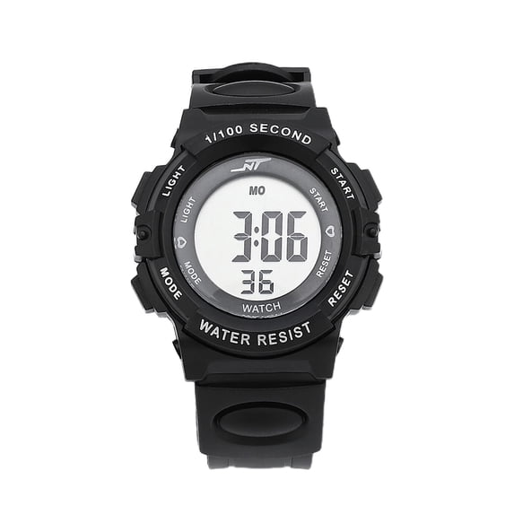 LED Glow, Water Resistant Digital Watch, Multifunctional with Alarm, Stopwatch, Unisex Design, 1 Count