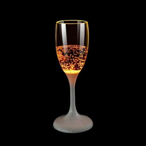 LED Glowing Beer Cup Induction Flashing Wine Glass for Parties, Color Changing Drinkware with Sensor for Beer, Soda, Cocktails