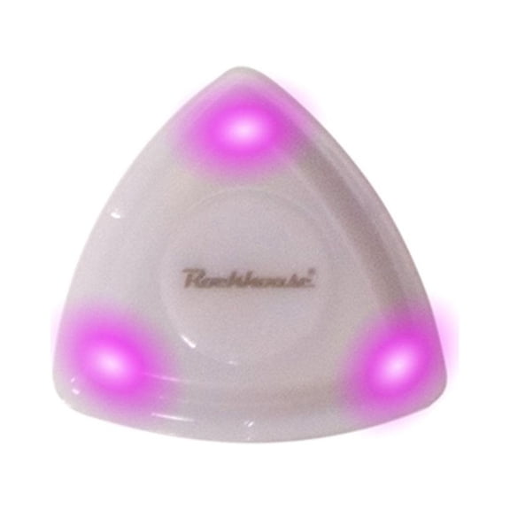 LED Glowing Guitar Pick - Automatic Light-Up Plectrum for Electric & Acoustic Guitars, 3 Thicknesses, White/Green/Purple Light, Gift for Musicians