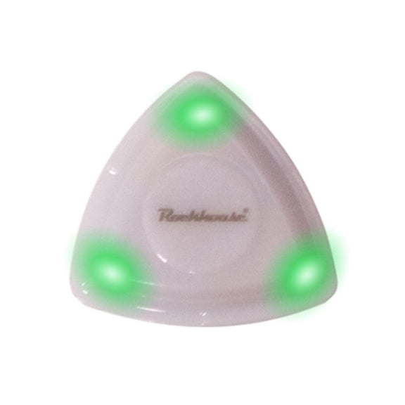 LED Glowing Guitar Pick Food-Grade Plastic Guitar Luminous Pick Musical Pick Glowing Acoustic Guitar Stringed Instrument