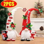 LED Gnomes Plush toys Christmas Decorations,LED Christmas Gnomes Plush toys for Party Home Decor