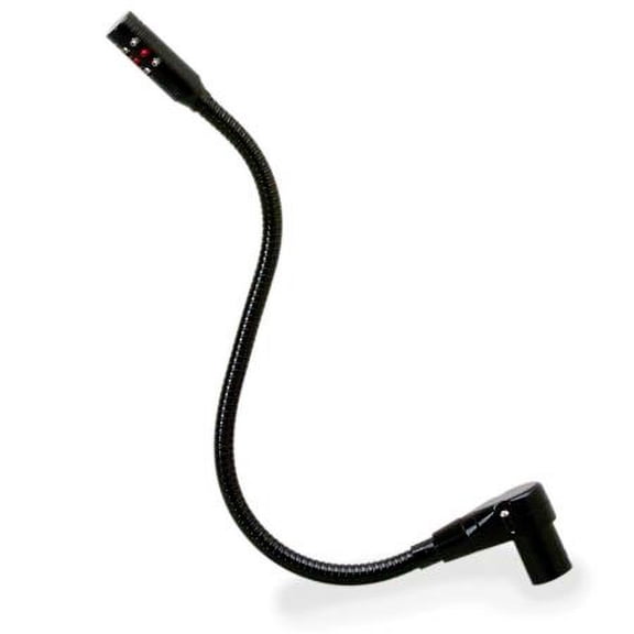 hosa lte-519xlr4 18-inch console lamp xlr4m ra 12vdc led 5w
