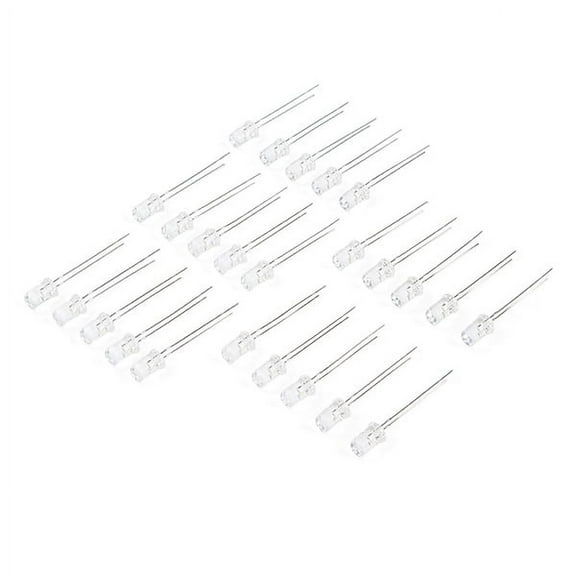 LED - Green with Resistor 5mm (25 pack)