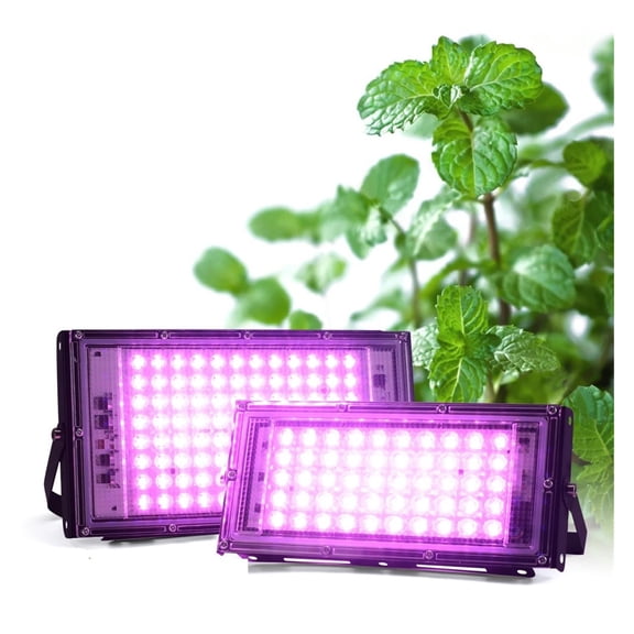 LED Grow Light 50W 100W 150W AC Phyto Lamp Full Spectrum LED Floodlight Indoor Plants Hydroponic Greenhouse Growth Lighting ,Easy to Operate