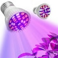 LED Grow Light Bulbs, EEEkit 28W E27 Grow Plant Light for Hydroponics