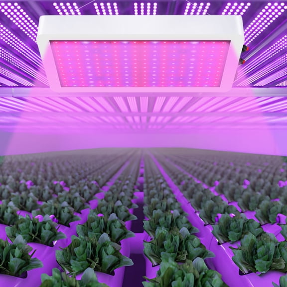 LED Grow Light Full Spectrum 1200W, Grow Lights for Indoor Plants, Plant Grow Light with Veg & Bloom Switch for Hydroponic Indoor Plants LED Grow Lamp with Daisy Chain, Output 140W