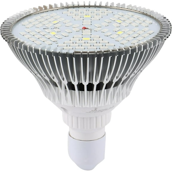 LED Grow Light Full Spectrum LED Growing Bulb for Indoor Hydroponics Flowers Plants LEDs Growth Lamp, 80W 120Leds